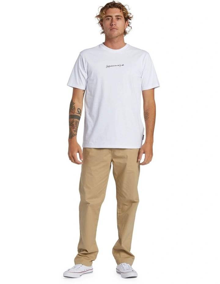 Rushed T-shirt in White image 5
