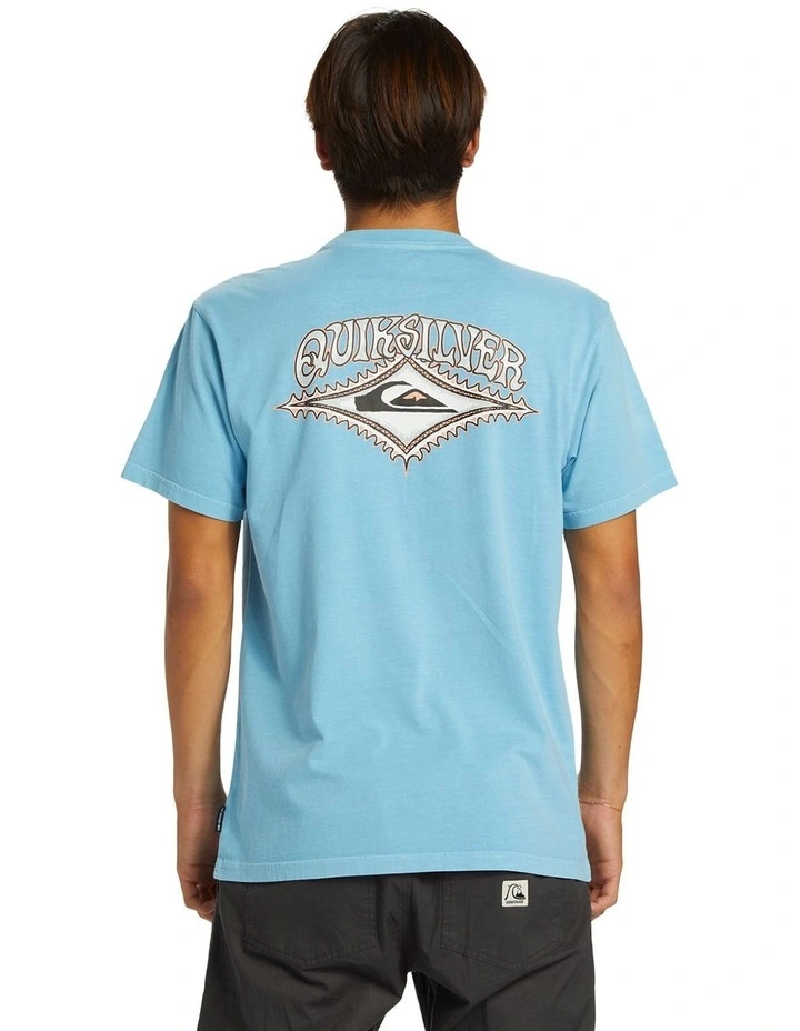 Out Of Sight Short Sleeve T-Shirt in Alaskan Blue image 2