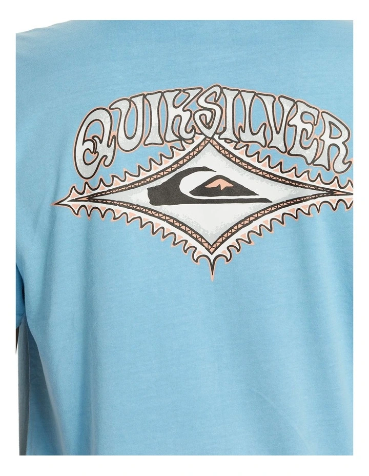 Out Of Sight Short Sleeve T-Shirt in Alaskan Blue image 4