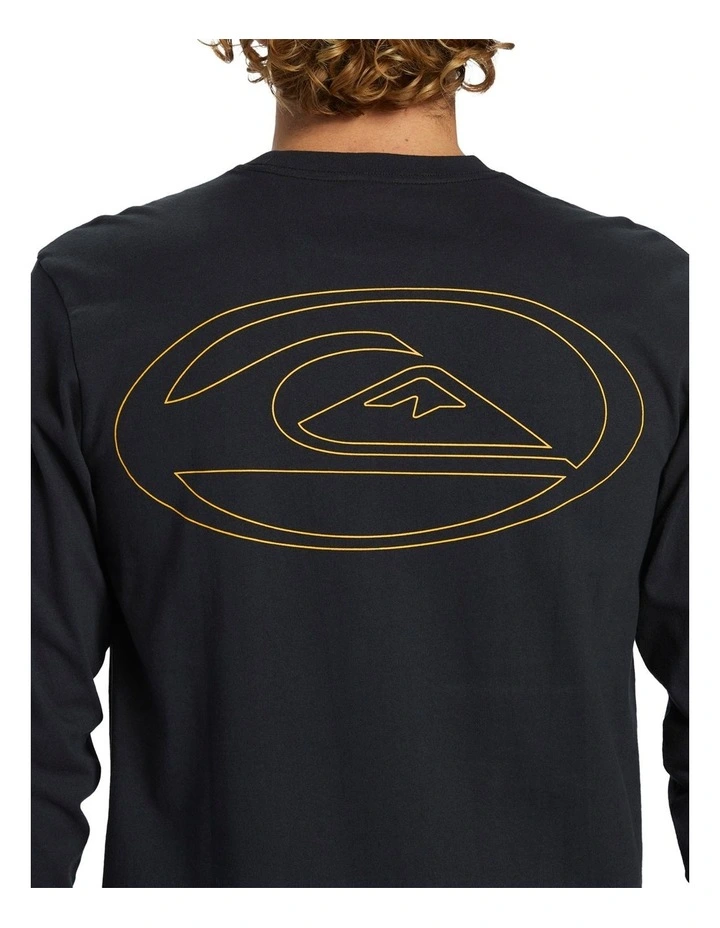 Pills Stn Long Sleeve T-shirt in Black image 4