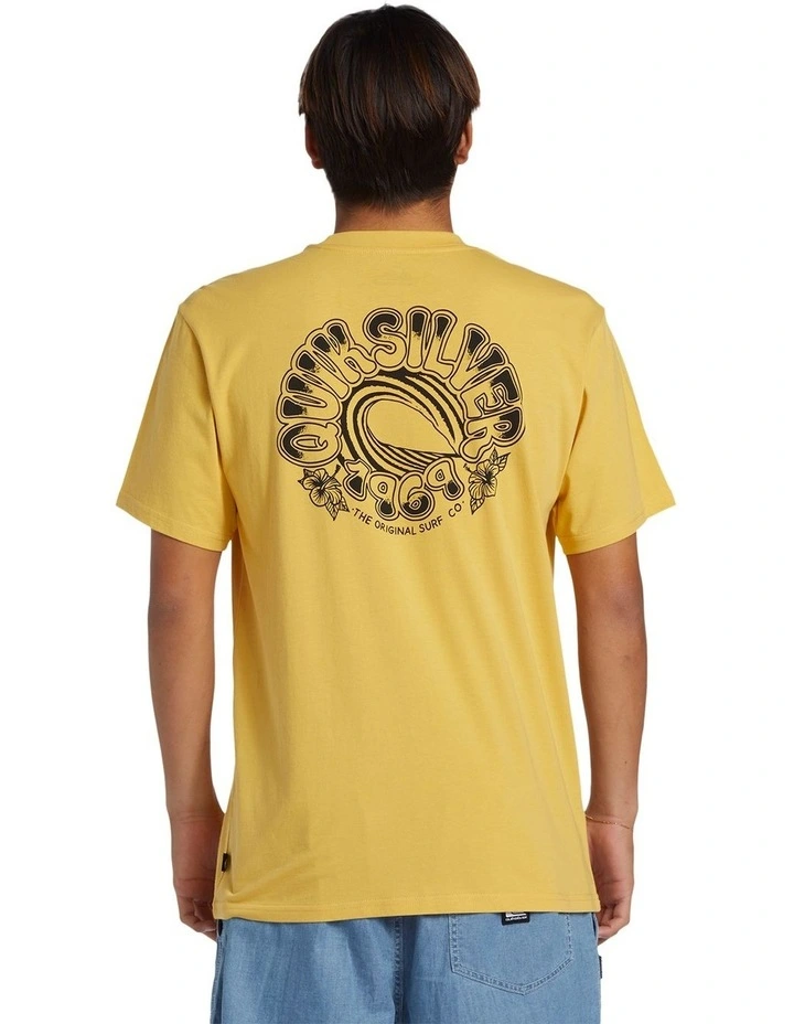 Deep Vision Short Sleeve T-shirt in Ochre image 2