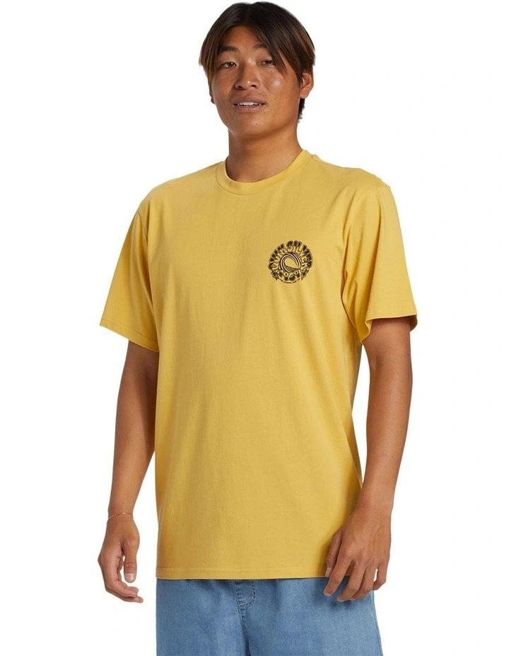 Deep Vision Short Sleeve T-shirt in Ochre image 3