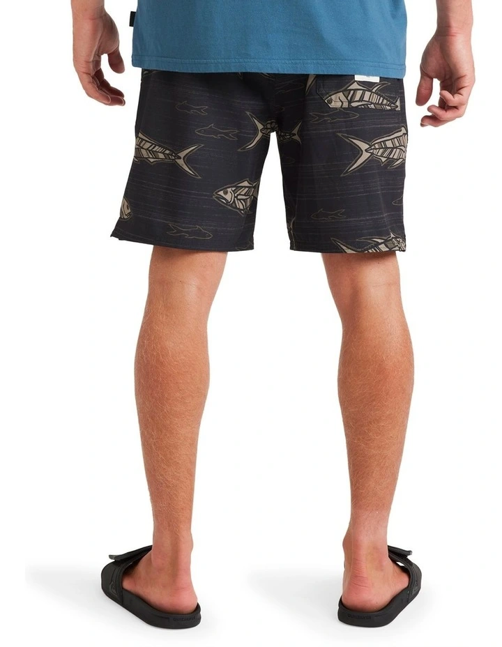 Out Of Office 18 Swim Shorts in Black image 2