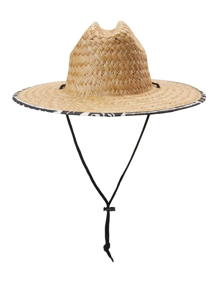 Quiksilver Pierside Straw Lifeguard Hat in Aquifer MYER - Main Image