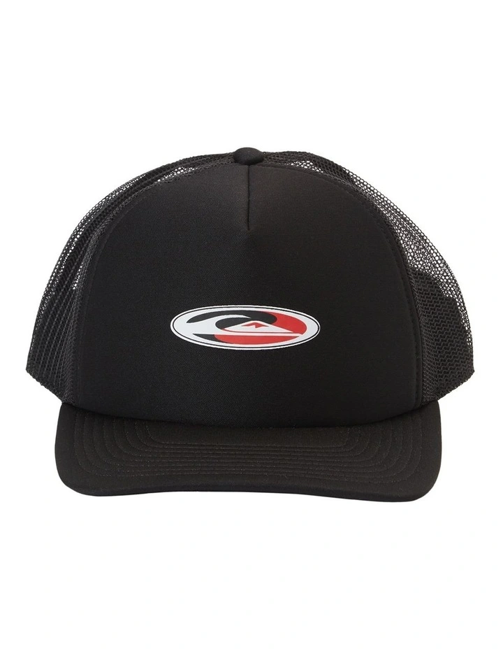 Griff  Trucker Cap in Black image 4