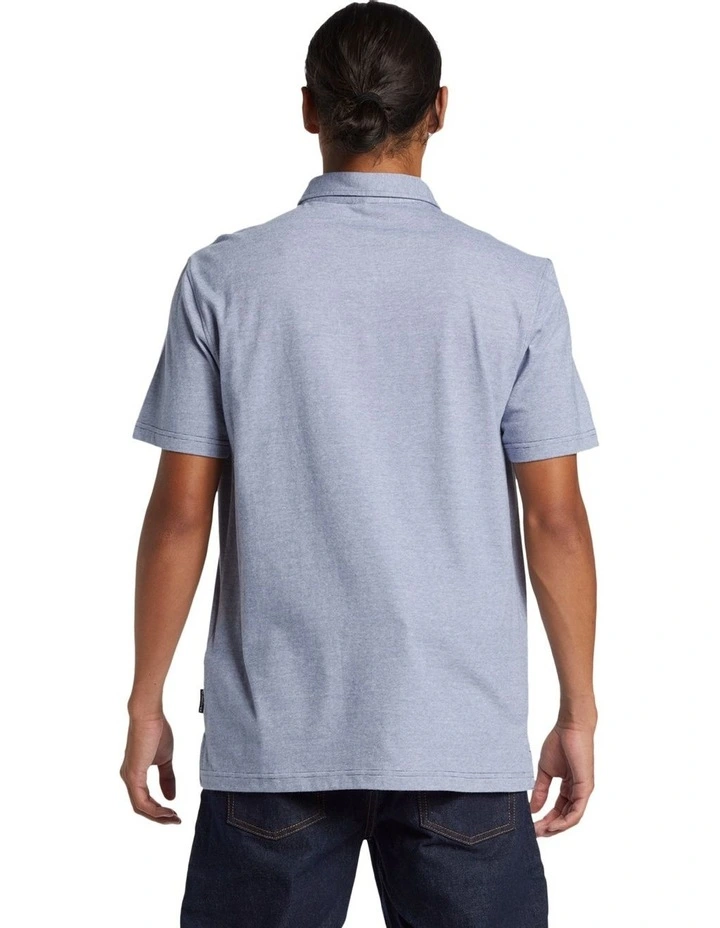 Sunset Cruise Polo Shirt in Vintage Indigo image 2