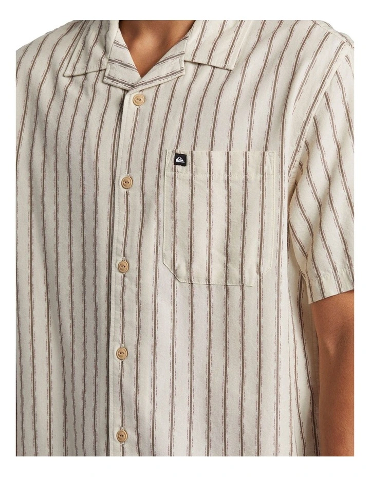 Casa Casual  Short Sleeves Shirt in Fog image 4