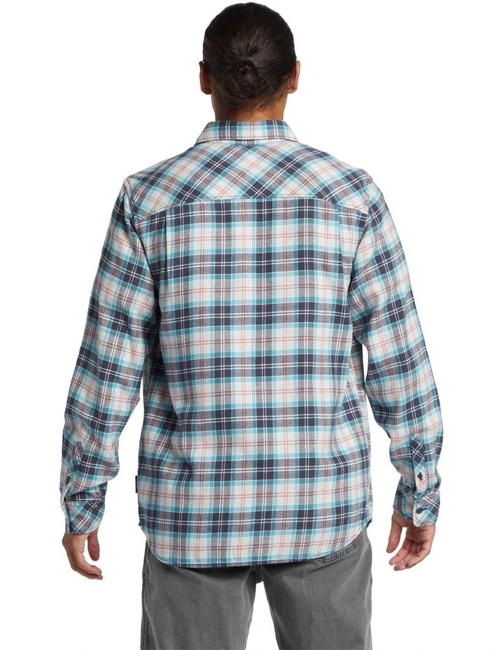 Ensign Classic Flannel Shirt in White Marble image 2