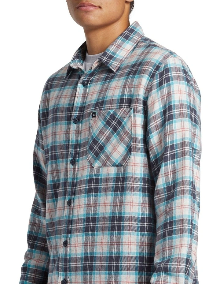 Ensign Classic Flannel Shirt in White Marble image 4