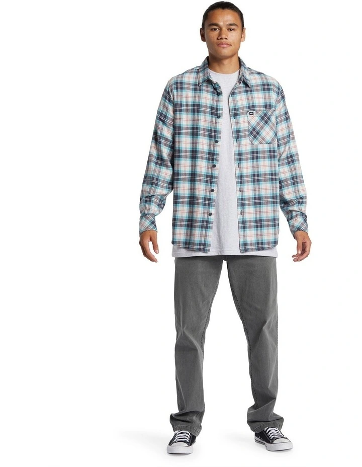 Ensign Classic Flannel Shirt in White Marble image 5