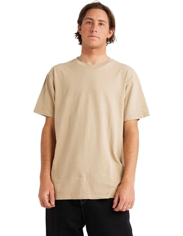 Saltwater Twill T-shirt in Beige