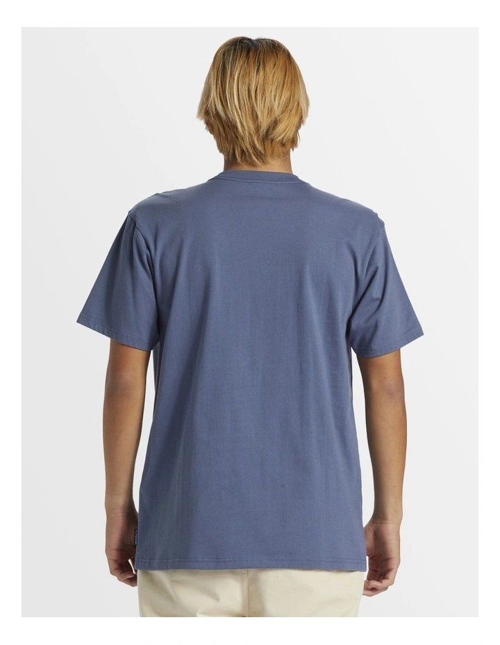 Sun Flare Short Sleeves T-shirt in Indigo image 2