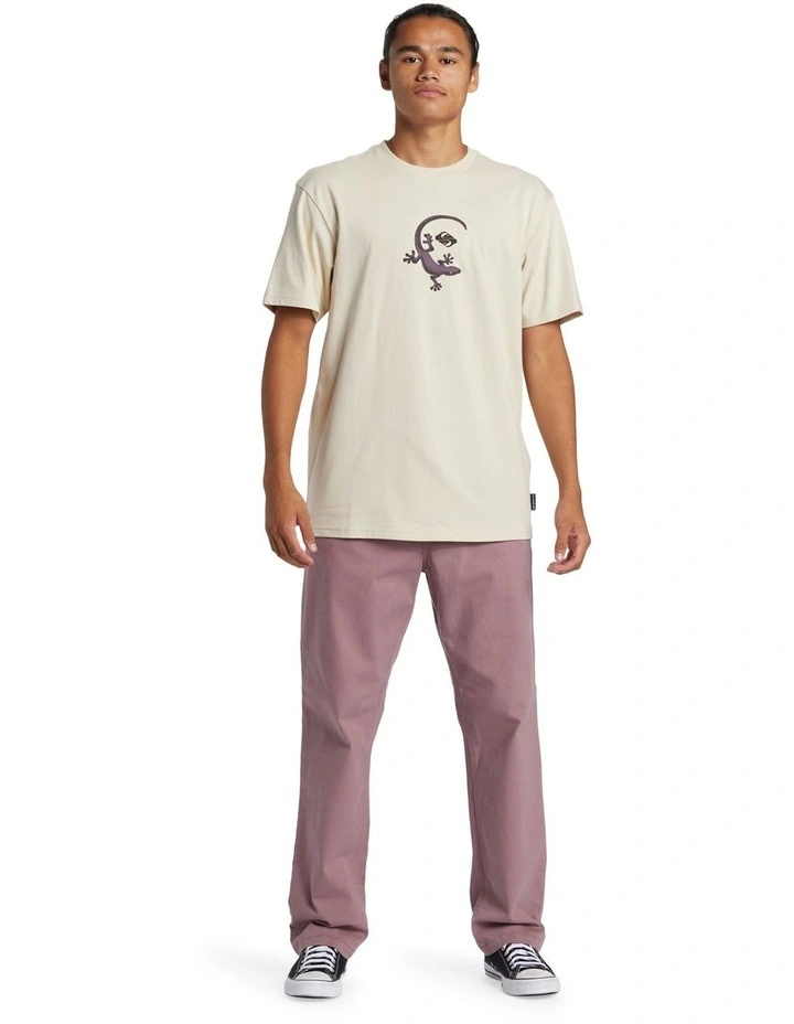Gecko Short Sleeves T-shirt in Fog image 5