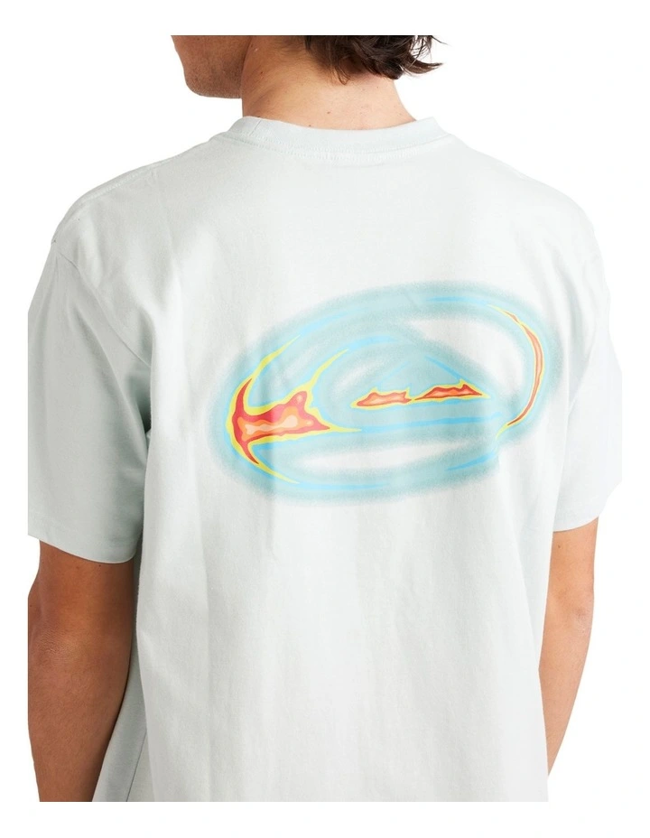 Thermal Logo Short Sleeves T-shirt in Ice Flow image 4