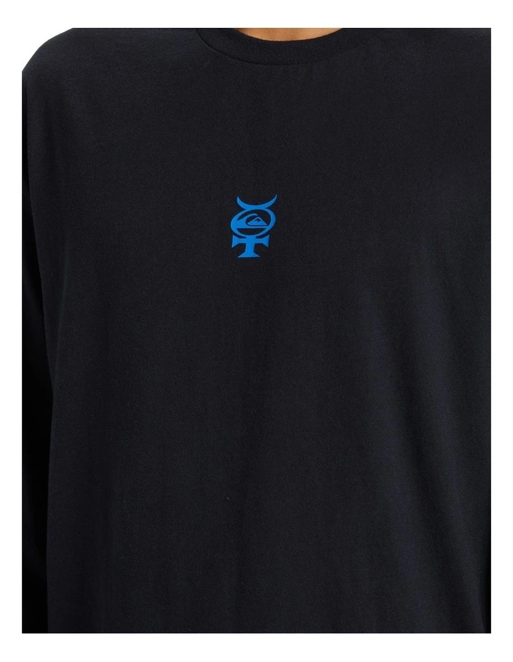 Quik Eclipse Long Sleeves T-shirt in Black image 4