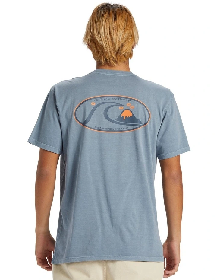 Bubble Oval Short Sleeves T-shirt in Flint Stone image 2