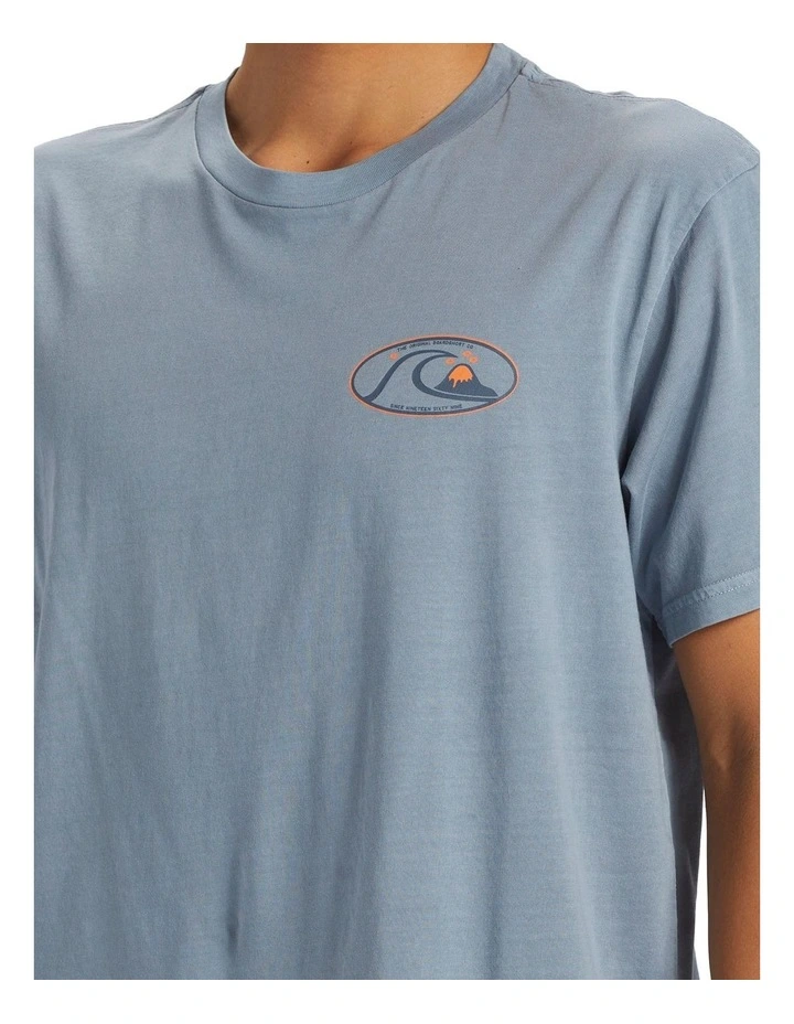 Bubble Oval Short Sleeves T-shirt in Flint Stone image 4