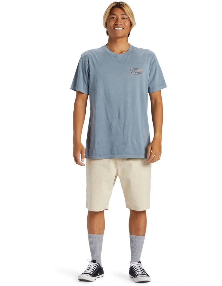 Bubble Oval Short Sleeves T-shirt in Flint Stone image 5
