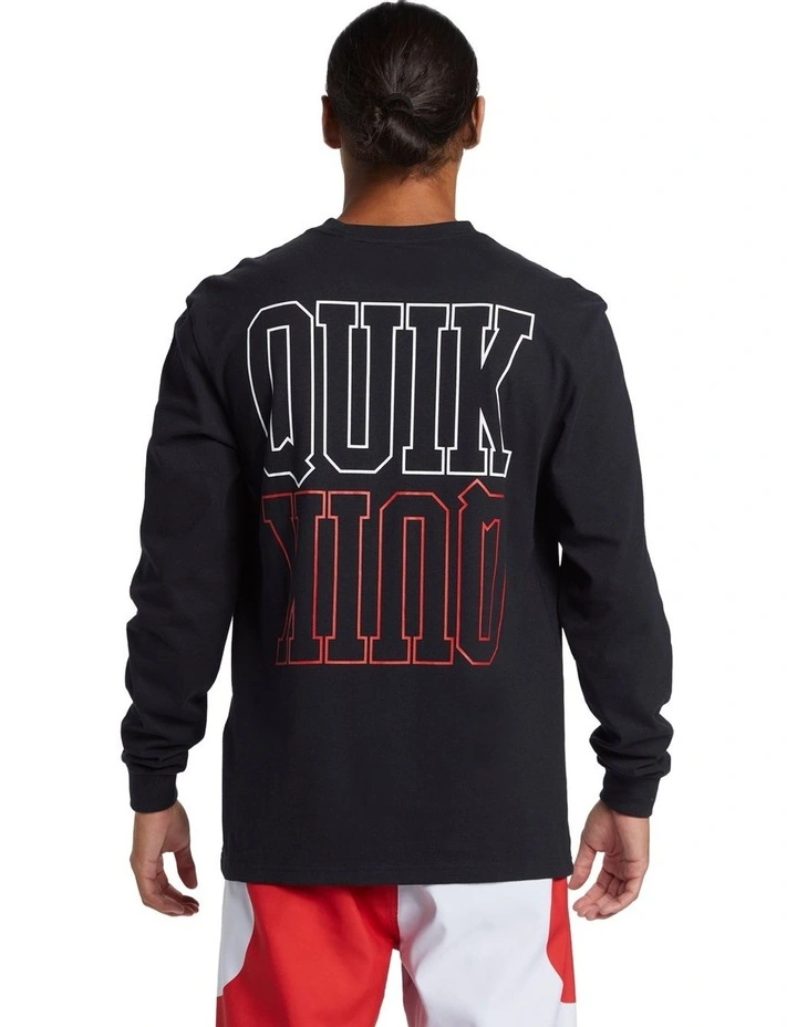 Griff Long Sleeves T-shirt in Black image 2