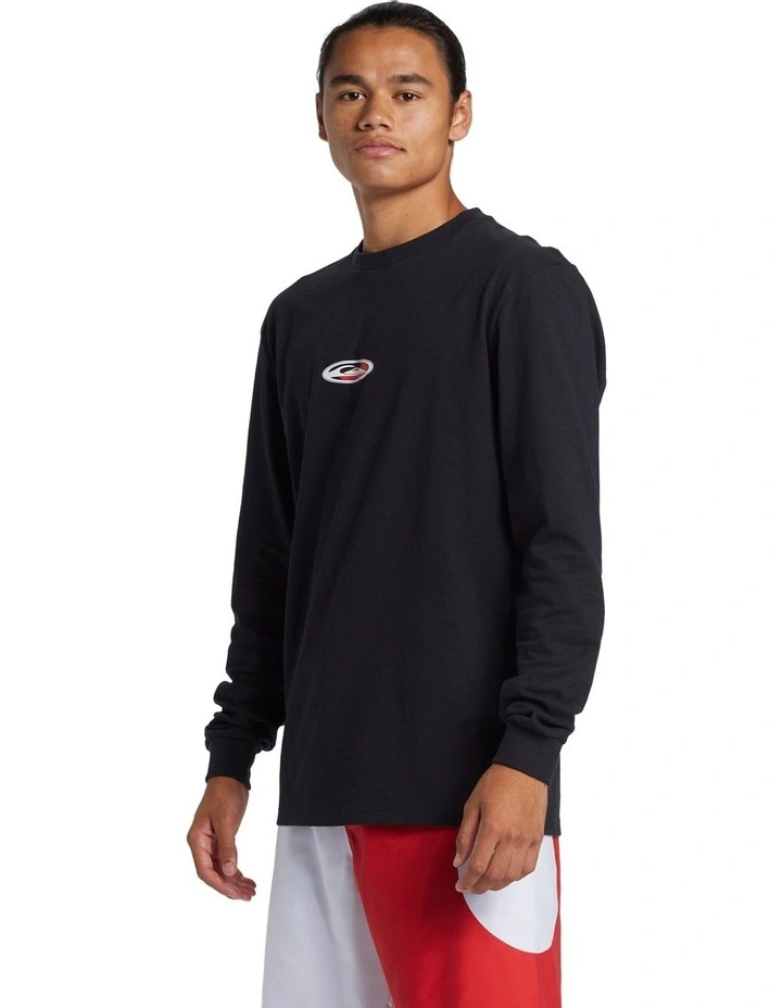 Griff Long Sleeves T-shirt in Black image 3