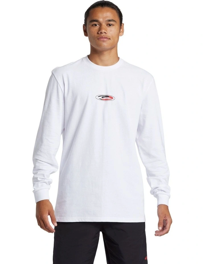 Griff Long Sleeves T-shirt in White image 1