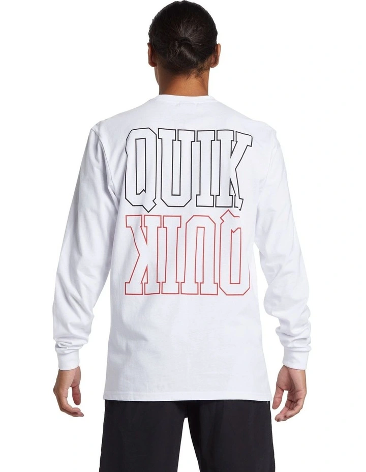 Griff Long Sleeves T-shirt in White image 2