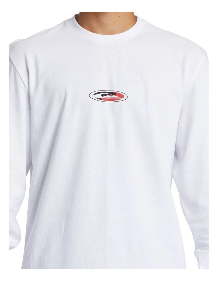 Griff Long Sleeves T-shirt in White image 4