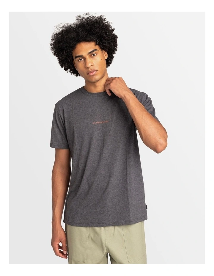 Abstract Nature Short Sleeves T-shirt in Grey image 1
