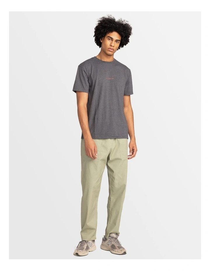 Abstract Nature Short Sleeves T-shirt in Grey image 5