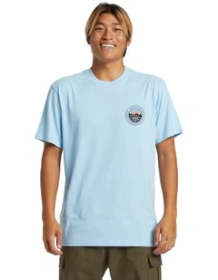 Landscapes Short Sleeve T-Shirt in Airy Blue