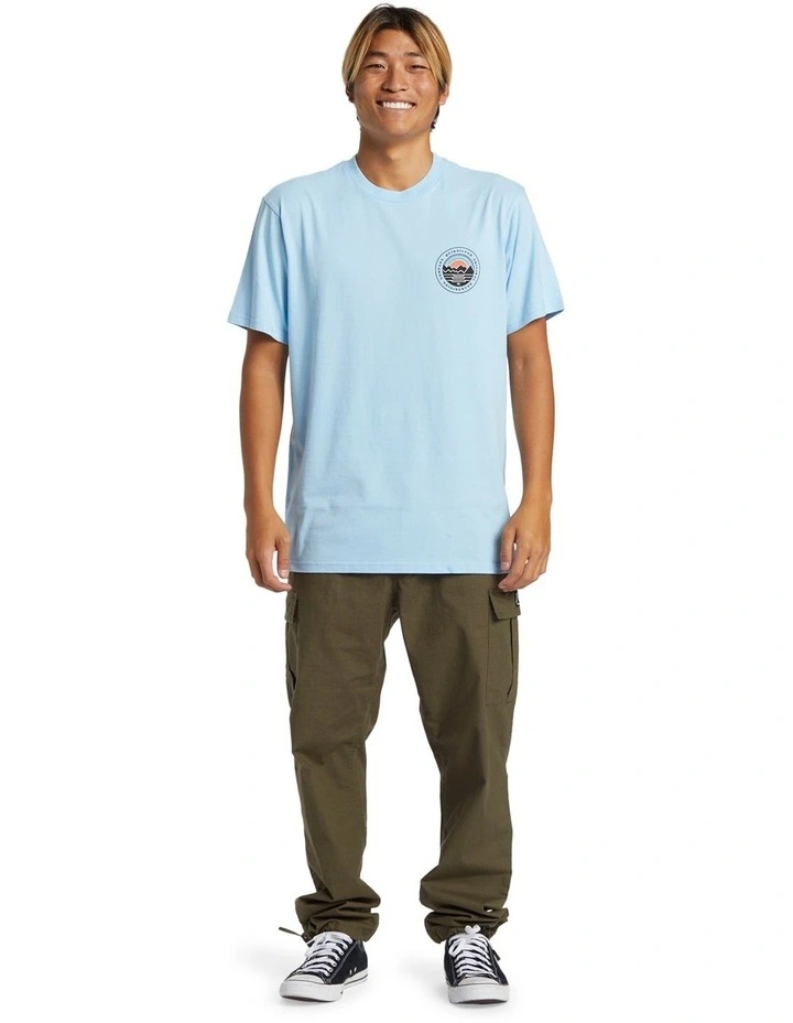 Landscapes Short Sleeve T-Shirt in Airy Blue image 5