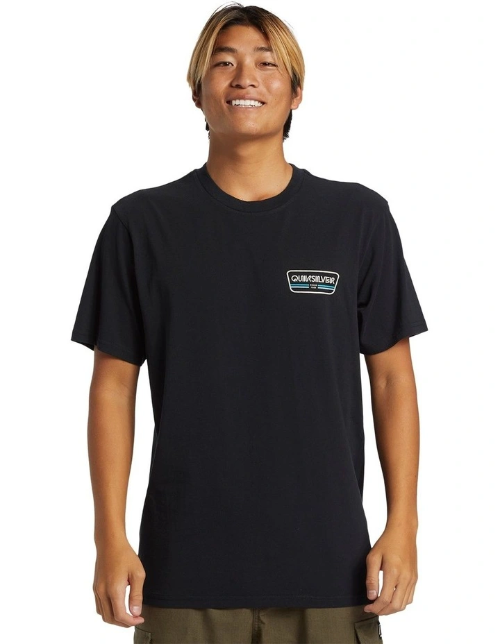 Range Life Short Sleeve T-shirt in Black image 1