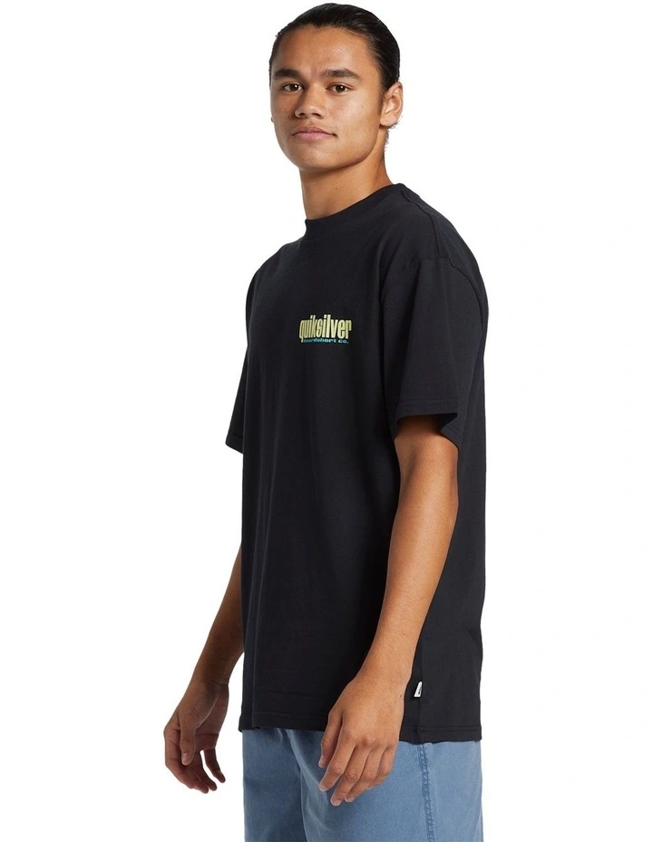 Three Tree Short Sleeve T-shirt in Black image 3