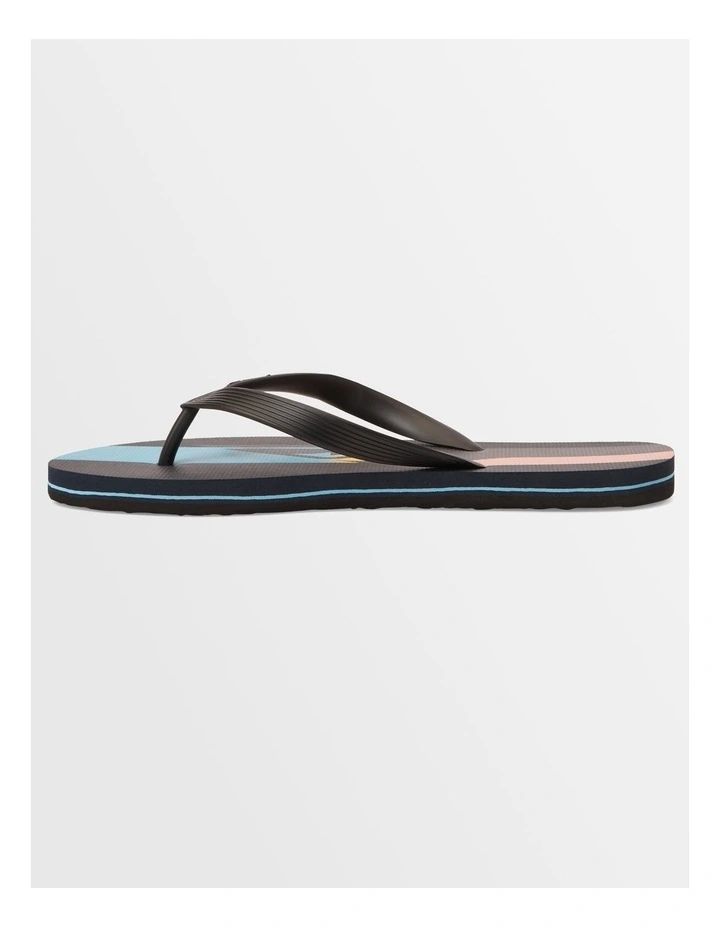 Molokai Art Beach Flip-Flops in Black image 2