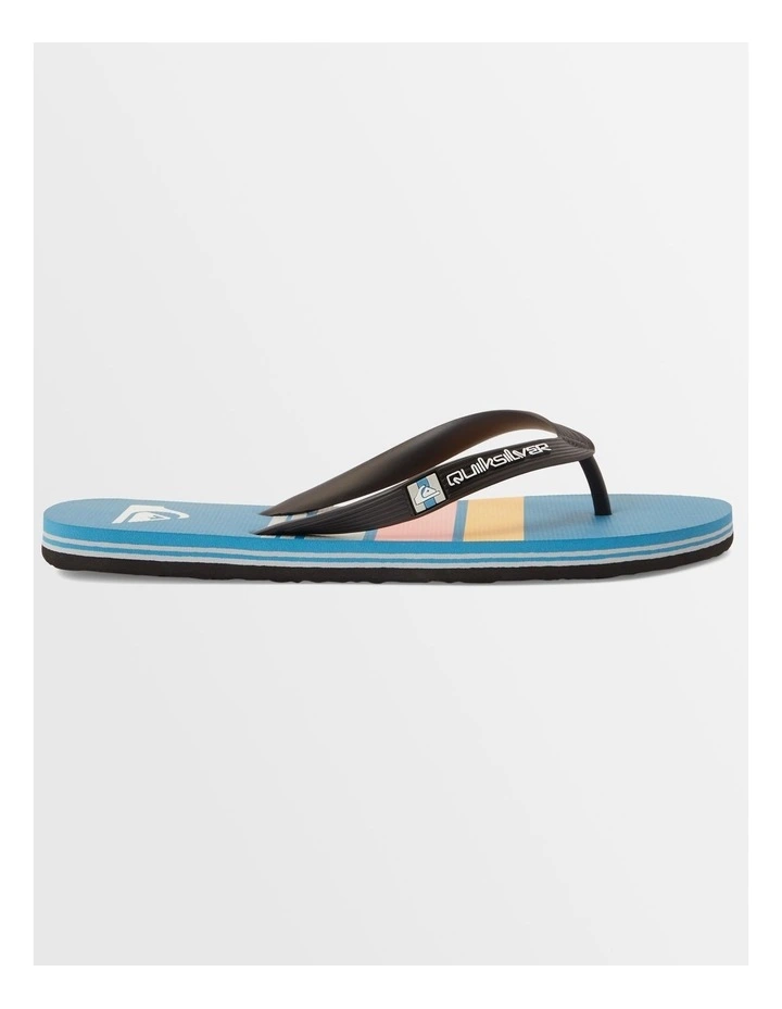 Molokai Stripe Beach Flip-Flops in Blue image 3