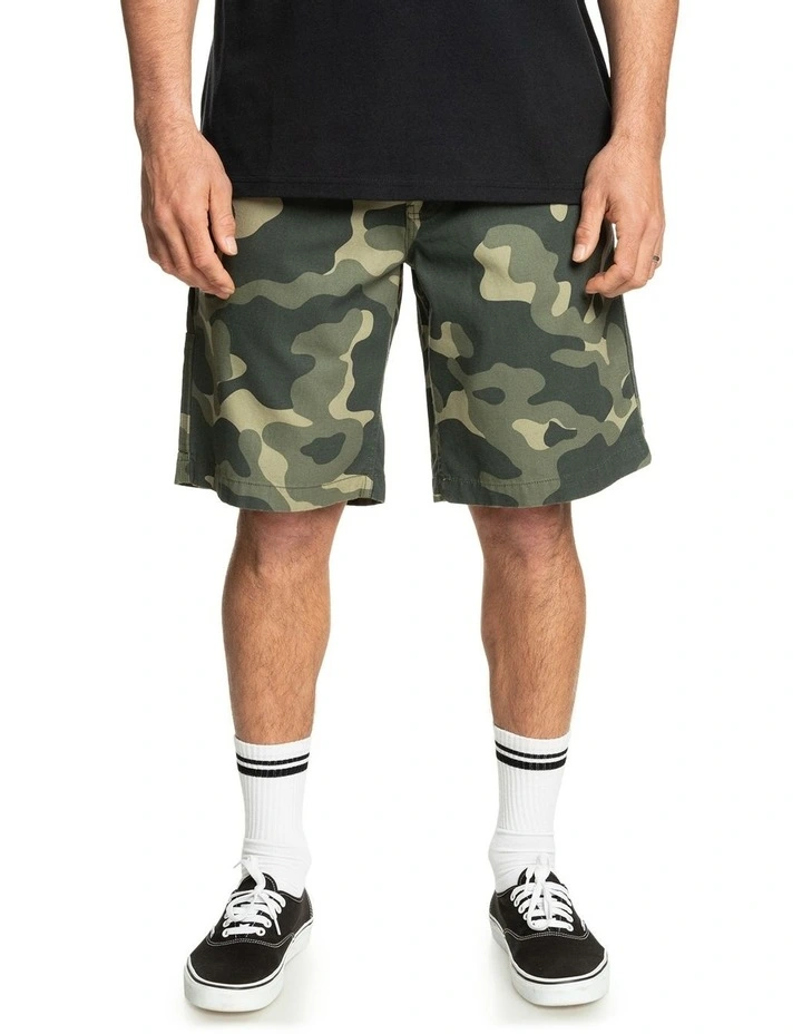 Carpenter Baggy Walk Shorts in Multi image 1