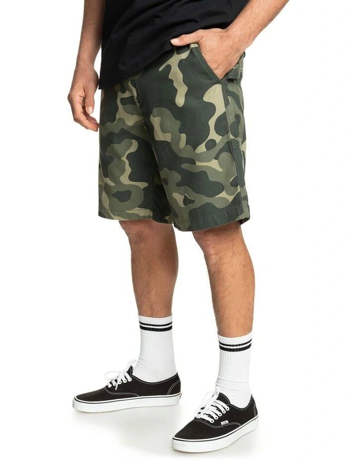 Carpenter Baggy Walk Shorts in Multi image 3