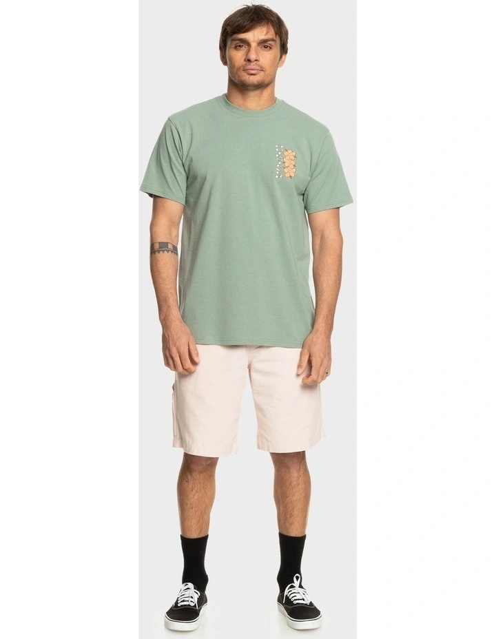 Mens Hibiscus Stack T-Shirt image 4