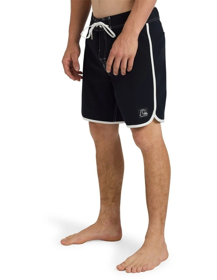 Original Scallop Boardshorts 18 Inch in Black image 3