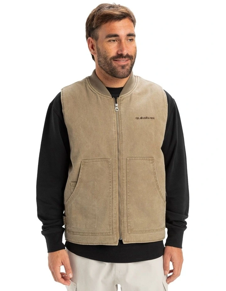 Surf Chores Casual Jacket in Beige image 1