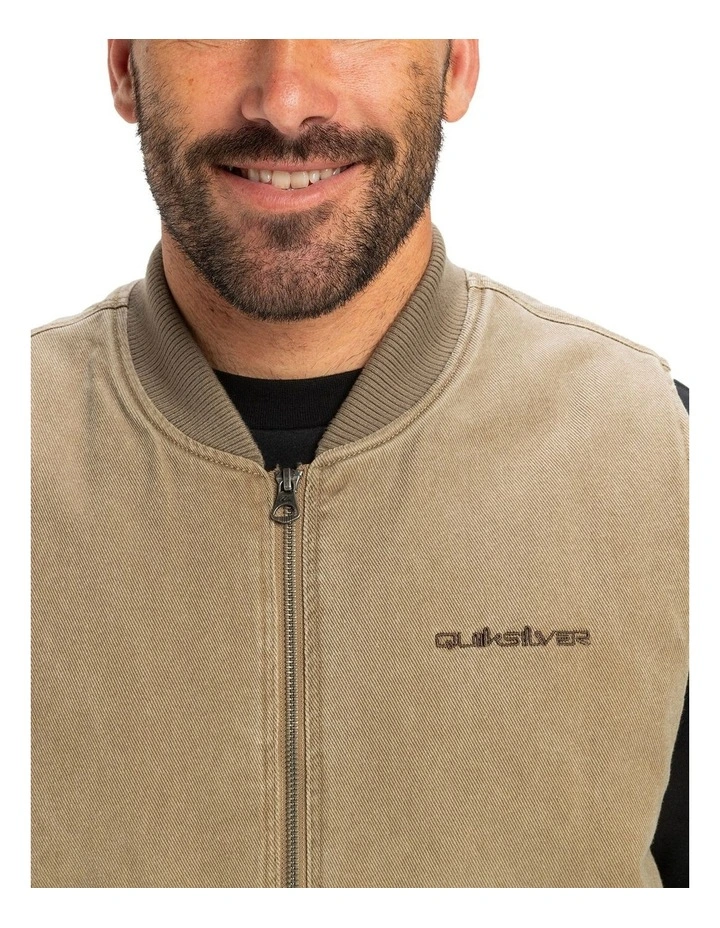 Surf Chores Casual Jacket in Beige image 4