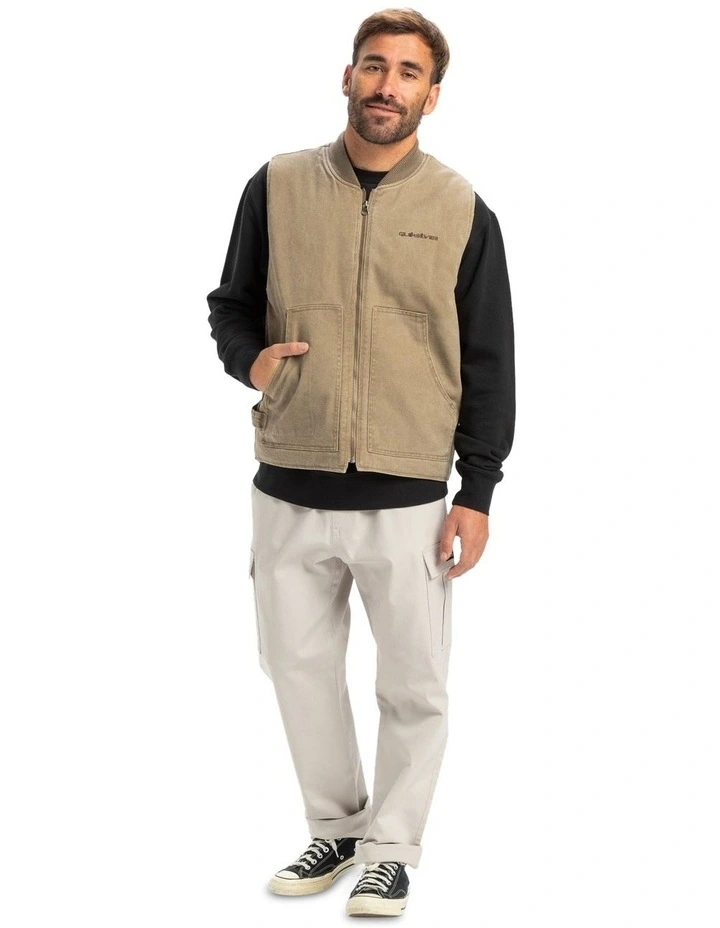 Surf Chores Casual Jacket in Beige image 5