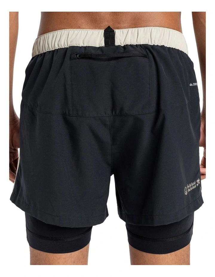 Keep The Pace 14 Inch Training Hybrid Shorts in Black image 5