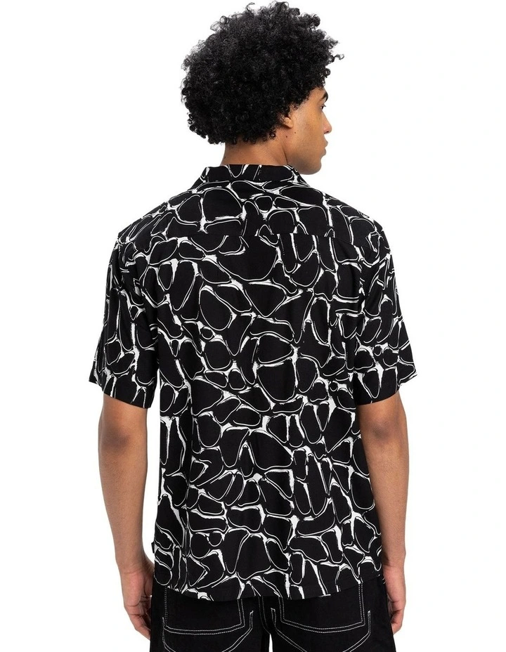 Mercury Chrome Short Sleeve Shirt in Black image 2