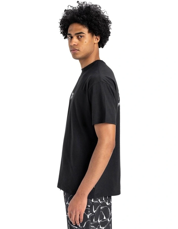 Mercury Chrome Lightning T-shirt in Black image 3