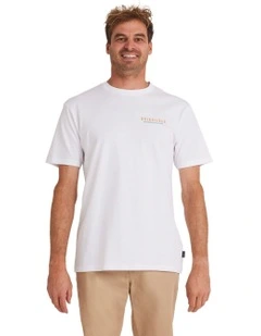 Stacked Lines T-Shirt White