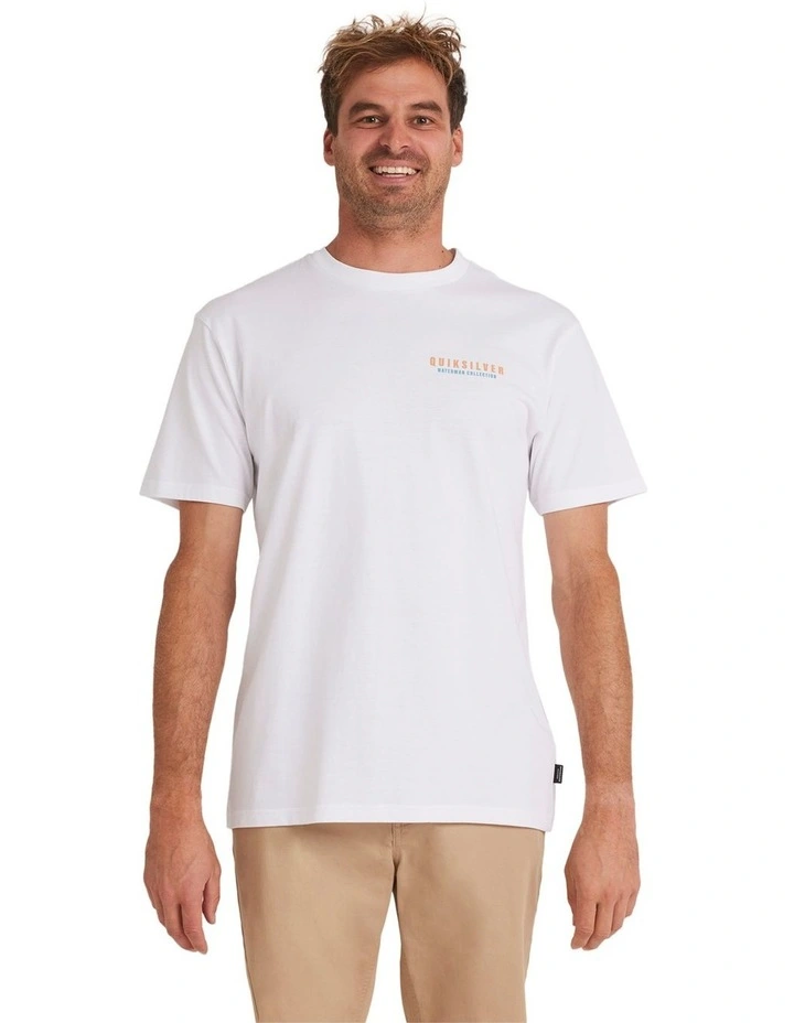 Stacked Lines T-Shirt White image 1