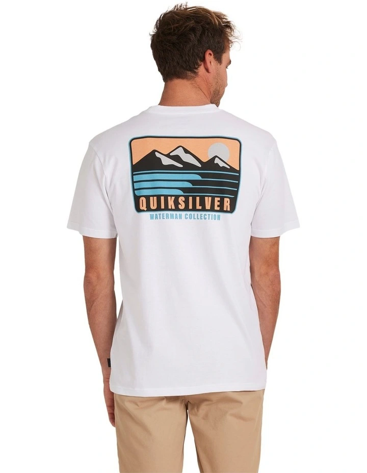 Stacked Lines T-Shirt White image 2