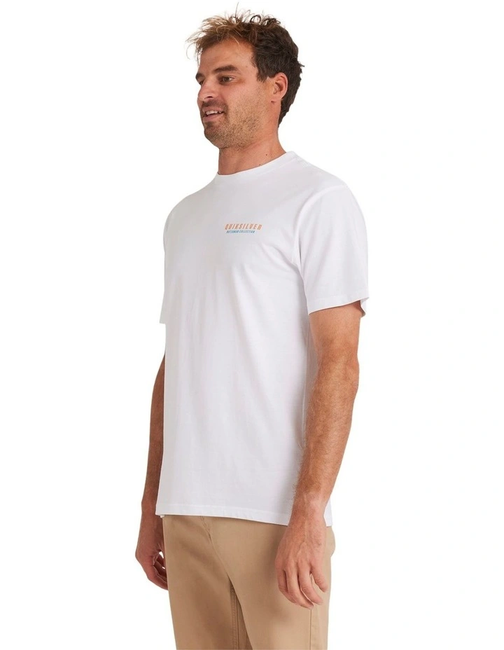 Stacked Lines T-Shirt White image 3