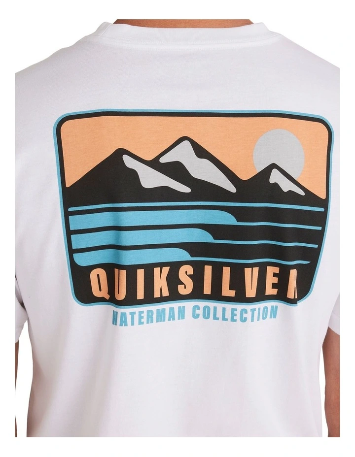 Stacked Lines T-Shirt White image 4